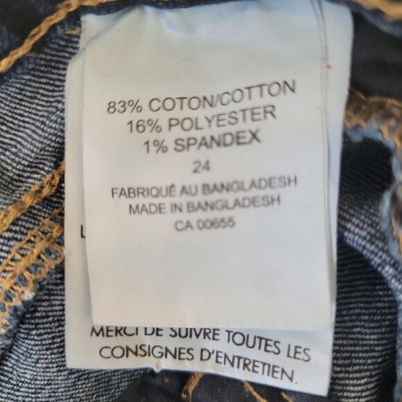 GENTLY USED, VINTAGE 1980'S, SMART SET INSIDER JEANS, SIZE 24!!! - Picture 6 of 7